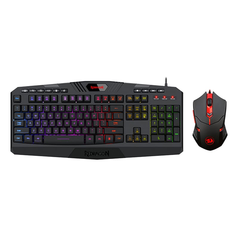 REDRAGON 2IN1 (K503A-RGB|M601) Gaming Combo 1 ? Black