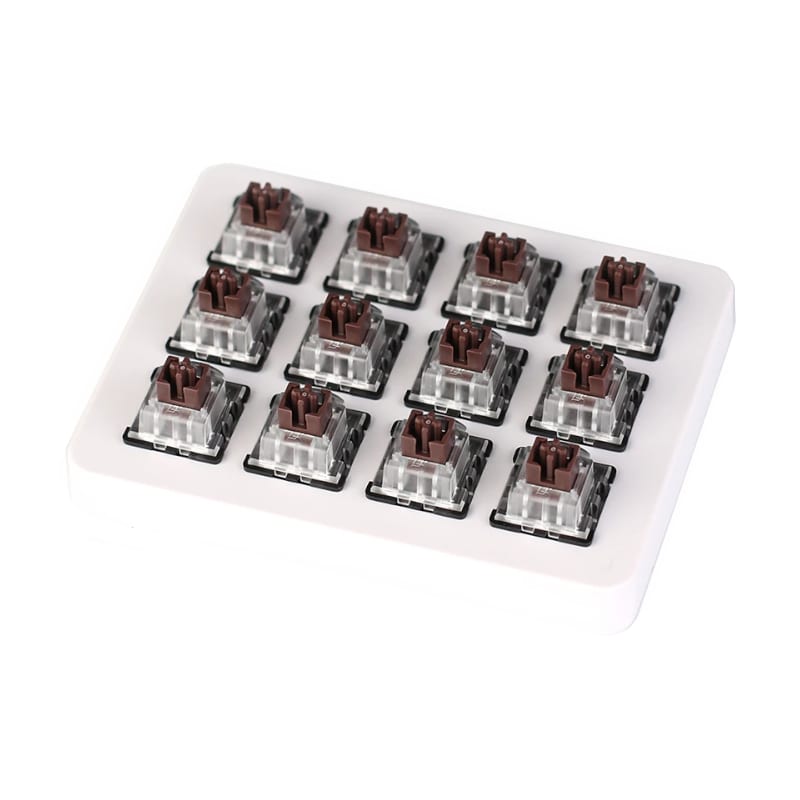 Keychron Brown LK Optical Switch with Holder Set 12Pcs/Set