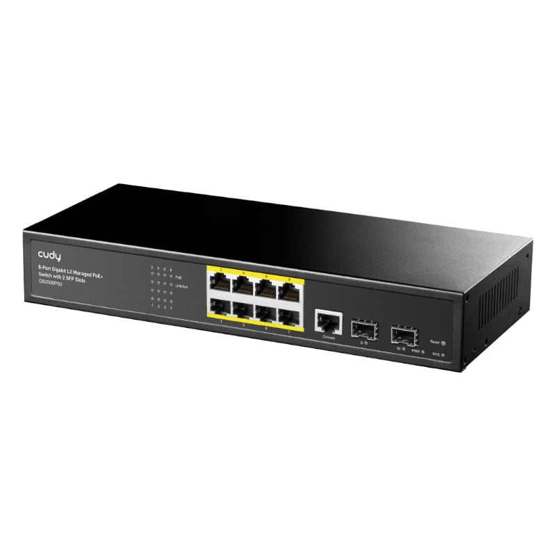 Cudy 8 Port Layer 2 Managed Gigabit PoE Switch